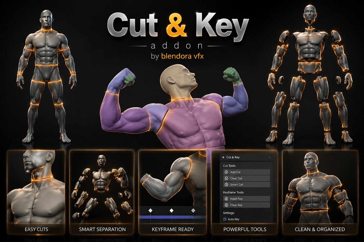 Cut & Key Addon Full Showcase