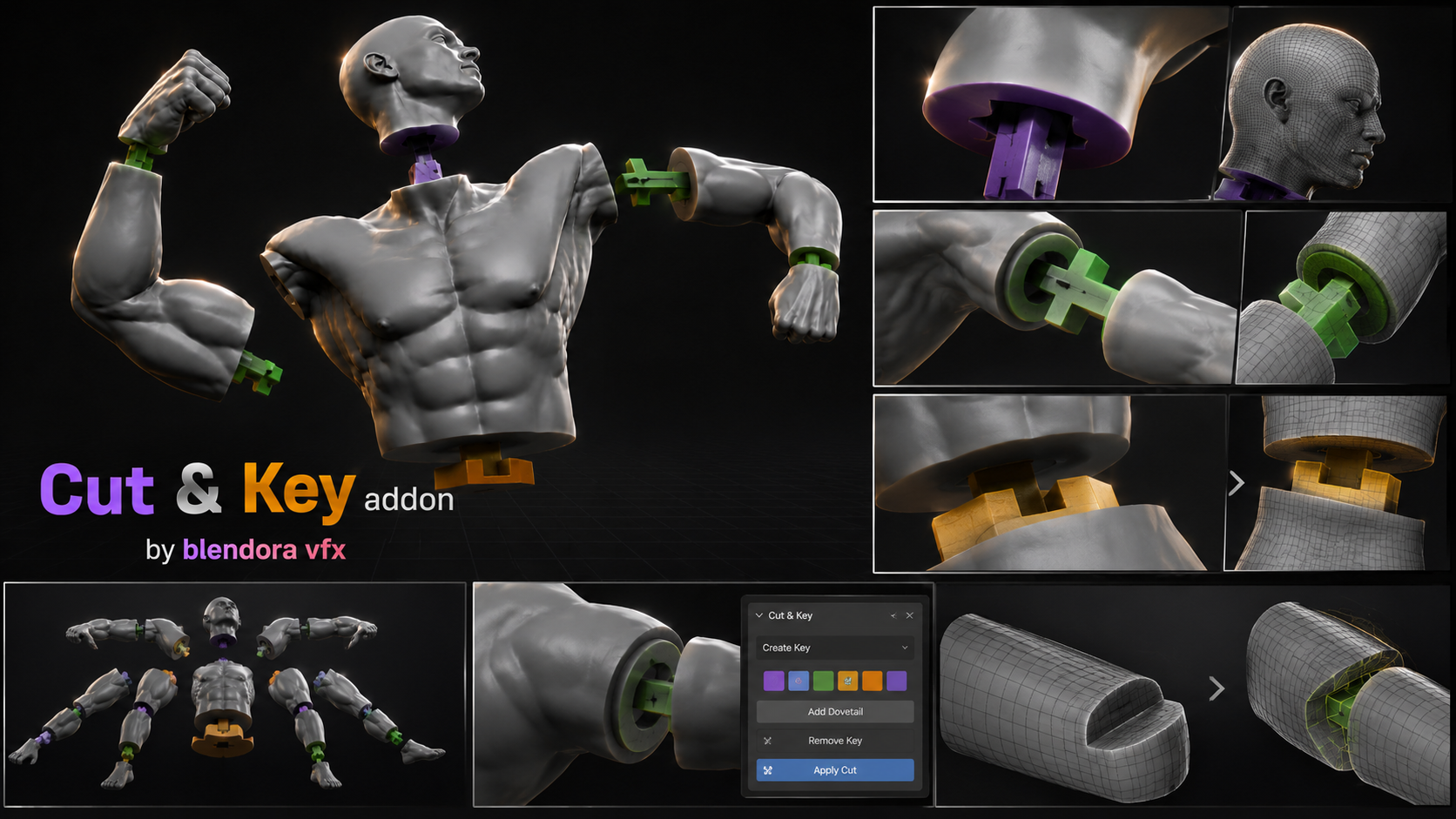 Cut & Key Addon Detail Overview